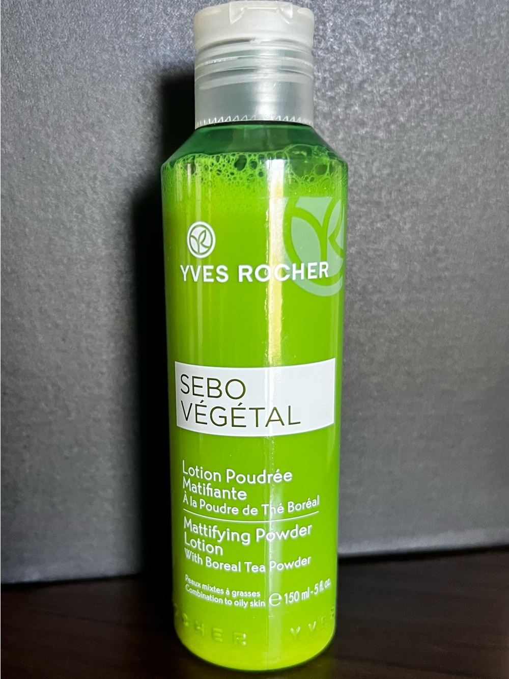 Yves Rocher Sebo Végétal Mattifying Powder Lotion 5 oz